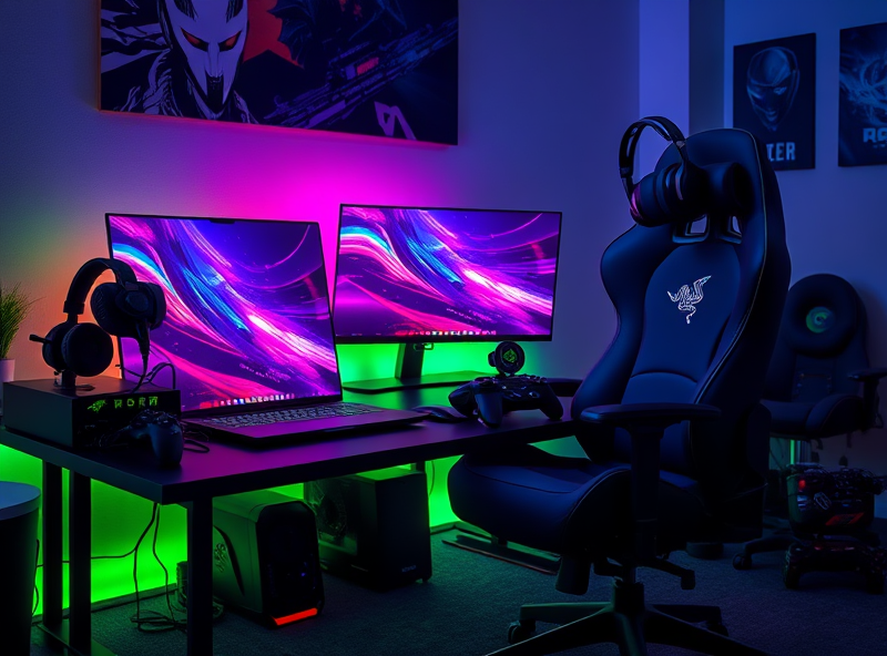 Enter to Win a Razer Gaming Laptop, a Gaming Chair, Headset and Controller!
